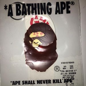 Bape pirate store keychain